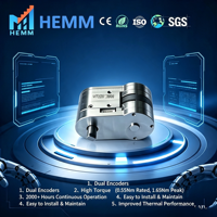 Módulo de Servomotor para Mano Robótica, 24V 15W, Torque Nominal 0.55Nm, CAN FD, Doble Codificador, 40g, Actuador Robótico Personalizable