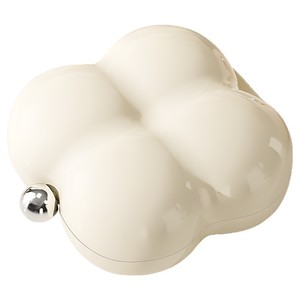 Mini Portable Pillbox Cream Color Seven Compartment Travel Sealed <b>Storage</b> Case For Medication Organization - Product Image 5