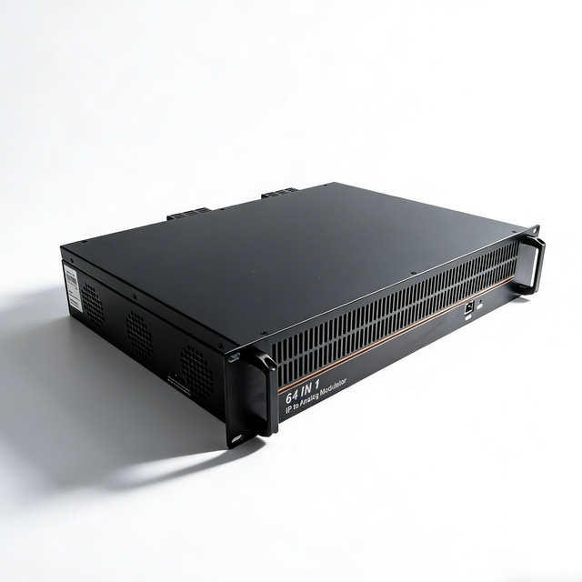 Hondao IPAM-64 in 1 IP to Analog Modulator with OSD 4 for Ports Web-based Network Management for Hotel & Community Use
