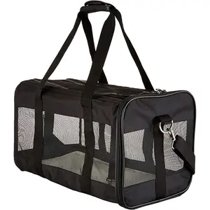 Yeni fabrika şeffaf kabarcık uzay kapsül Pet kedi taşıyıcı sırt çantası özel yumuşak siyah baskı kedi çantası kedi köpek seyahat