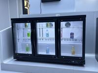 Réfrigérateur à bière sous comptoir en verre de haute qualité pour mini-bar, vitrine de présentation, vente en gros