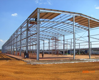 Materiales de construcción de estructura de acero para almacén