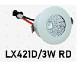 LX421D Foco LED de 3W, Ahorro de Energía, Foco de Techo para Interiores, Luz Blanca Cálida, Luz Blanca Fría, Larga Duración - Product Image 2