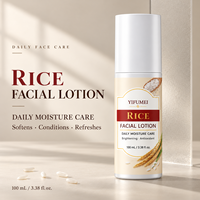 Lait Corporel et Visage Éclaircissant et Blanchissant au Riz Naturel Marque Blanche, Anti-Taches Brunes, Anti-Âge, Hydratant, 100 ml