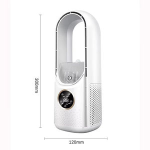 Nouveau <span class=keywords><strong>ventilateur</strong></span> brumisateur USB sans pales avec veilleuse, portable pour la maison, la voiture, le bureau, l'extérieur, le garage et l'hôtel - Product Image 2