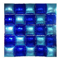 Kit de toile de fond modulaire en aluminium - Panneaux carrés en aluminium de 24x24 pouces pour cabines photo, mariages et lancement de magasins de détail