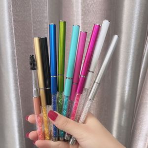 Beautiful <b>Eye</b> Lashes Brush Disposable Mascara Keychain Wand Eyelash Brush Tube Lash Cleansing Brush for Eyelash Extensions - Product Image 1