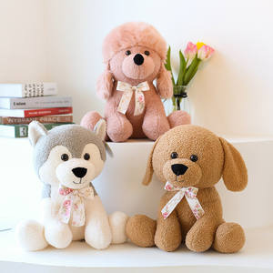 <span class=keywords><strong>Al</strong></span> ches <span class=keywords><strong>al</strong></span> por mayor simülasyon sevimli bebek hediye Husky kaniş dolması hayvan köpek peluş oyuncak - Product Image 3