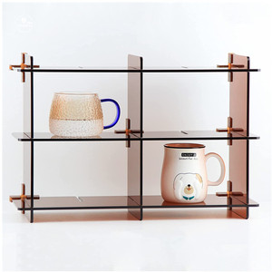 Rõ Ràng <span class=keywords><strong>Acrylic</strong></span> Hiển Thị Kệ Cà Phê <span class=keywords><strong>Cup</strong></span> Chủ <span class=keywords><strong>Acrylic</strong></span> Mug Giá Kệ Cho Nhà Bếp Truy Cập Tổ Chức - Product Image 1
