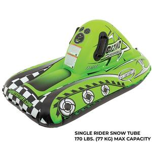 Heavy Duty PVC Inflatable <b>Snow</b> <b>Tube</b> with Safety Handles Foldable & Eco-Friendly for Kids <b>Sledding</b> Outdoor - Product Image 2