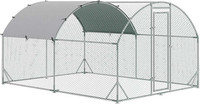 Jaula Grande para Aves de Corral al Aire Libre, Gallinero Económico con Estructura Metálica, Fácil de Montar, en Venta