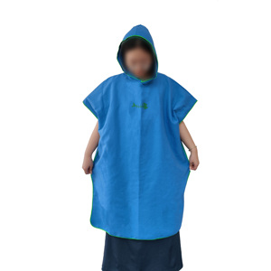 <span class=keywords><strong>Poncho</strong></span> Premium para hombres jóvenes Toalla de <span class=keywords><strong>playa</strong></span> con capucha Logotipo personalizado Sublimación Color sólido Característica antimicrobiana - Product Image 1