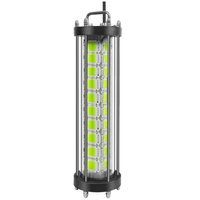 Lampe de pêche LED COB haute puissance 3000W 4000W 5000W, lumière d'attraction pour calamar, vert cyan, lumière de leurre de pêche