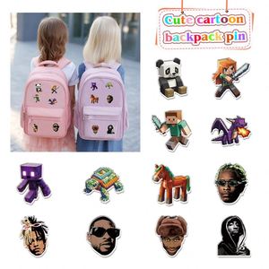 เข็มกลัดอะคริลิคสีใสน่ารักปรับแต่งได้ตามต้องการแม่เหล็กติดตู้เย็นเข็มกลัดอะนิเมะการ์ตูนอีพ็อกซี่สั่งทำพวงกุญแจมีเสน่ห์ - Product Image 3