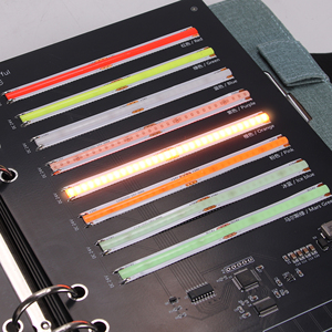 Libro de Muestras de Tira de LED RGB Tipo C de 5V, Flexible, con <span class=keywords><strong>Cambio</strong></span> de Color, para Distribuidores y Salas de Exhibición - Product Image 2