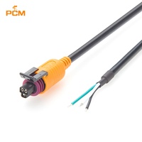 Câble Pigtail Fille 3 Broches Aptiv 12065287 Compatible avec Connecteur 3 Voies pour Capteur de Vide de Frein (Lot de 150)