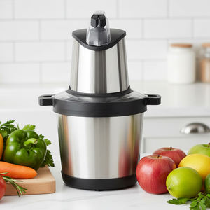 Robot culinaire et hachoir à viande électrique 2 en 1, grande capacité, réglable, style royal, 6L, 8L, 10L, plus 10L, 1100 W, 220V - Product Image 3