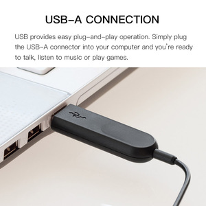 Logitech-auriculares USB H340 originales para ordenador, 1,8 m de longitud, con conector USB, diseñados para ordenador - Product Image 5