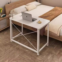 Bureau de réception exécutif mural moderne en fer et bois, extensible, pour villas et bureaux à domicile Meida MD-BGZ04