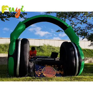 Gafas de sol <span class=keywords><strong>gigantes</strong></span> inflables amarillas rosas personalizadas decoración de fiesta al aire libre modelo de gafas inflables - Product Image 4