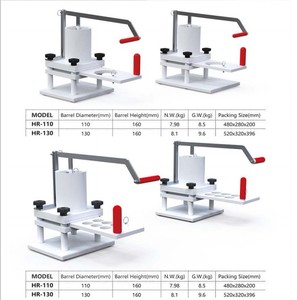Высокоэффективная Коммерческая ручная машина для изготовления гамбургеров, котлет, формовочная машина 110 мм, 130 мм - Product Image 6