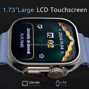 Montre Coranique Musulmane avec Boussole Audio GPS, Suivi du Sommeil, Étanche IP65, Affichage Numérique <span class=keywords><strong>de</strong></span> l'Heure <span class=keywords><strong>de</strong></span> l'Adhan, Bracelet en Cuir - Product Image 6