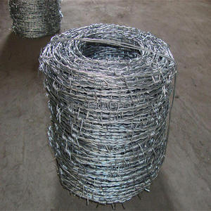 Piquets de clôture en fil <span class=keywords><strong>barbelé</strong></span> haute résistance de 500 mètres - Product Image 4