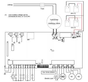 บอร์ดควบคุมประตูสวิงคู่อัตโนมัติ DC 12V - Product Image 6