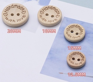 High Quality Eco-friendly <strong>Coconut</strong> <strong>Shell</strong> <strong>Buttons</strong> 2Holes/4Holes Natural Plastic Shank Style for Garments Logo Bead Decoration - Product Image 3