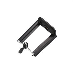 Clip de téléphone en U avec fonction de suivi intelligent, support à vis en cuivre pour perche à selfie et trépied, clip de téléphone de bureau - Product Image 3