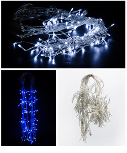 LED ghirlanda di natale fata tenda ghiacciolo luci calare 0.3-0.6m AC 220V giardino strada all'aperto luce decorativa per le vacanze - Product Image 6