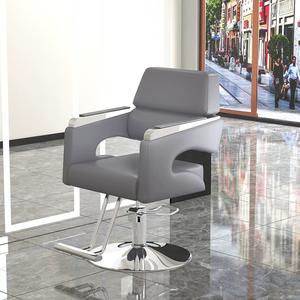 Miroir de salon en verre LED, fauteuil de barbier, interrupteur à bascule mural, design moderne, réglable, rotatif, garantie 5 ans - Product Image 4