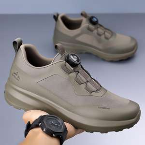 Zapatos de senderismo y escalada urbanos con hebilla giratoria para hombre, cómodos, con diseño antideslizante y cobertura para el pie, zapatos deportivos para hombre - Product Image 3