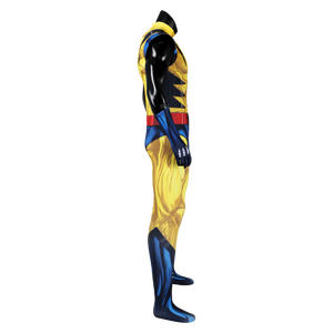 Costume de <span class=keywords><strong>Wolverine</strong></span> X-Men prêt à porter personnalisable, sweat-shirt intégral pour la télévision/le cinéma, polyester semi-brillant 40D pour adulte, Halloween - Product Image 6