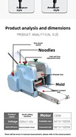 Machine à fabriquer des enveloppes de pâte automatique CHUANGYU pour momo, empanada, roti, chapati, tortilla, samosa, wonton, dumpling