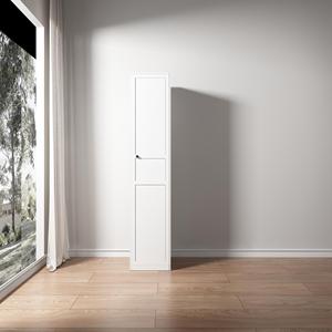 Armoire minimaliste 1200 mm, <span class=keywords><strong>meuble</strong></span> de rangement pour vêtements de chambre à coucher, extension de penderie en métal à triple porte - Product Image 6