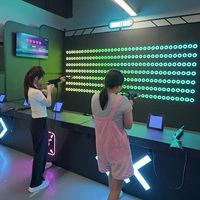 Juego de Proyección Interactiva Inmersiva para Niños, Simulador Virtual de Tiro Comercial para Parques Infantiles Interiores
