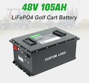 Batterie de chariot de golf LiFePO4 48 volts, 48V 100Ah 105Ah, kit de conversion de batterie de chariot de golf au lithium-ion avec chargeur et jauge au lithium - Product Image 3