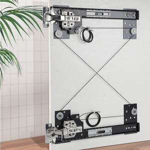 <span class=keywords><strong>Porte</strong></span> coulissante <span class=keywords><strong>pliante</strong></span> pour armoire, silencieuse, avec rail coulissant, <span class=keywords><strong>porte</strong></span> de placard, montage latéral, insertion arrière, rail caché, quincaillerie en acier - Product Image 2