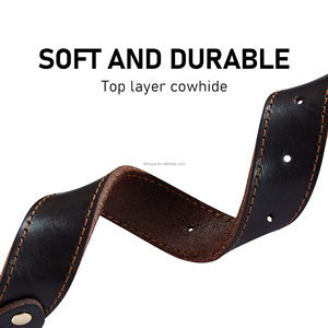 Collar de perro impermeable ajustable más vendido Collar de Mascota de cuero personalizado de lujo con logotipo Estilo clásico duradero para gatos Perros - Product Image 3