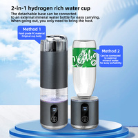 Pur H2 Ioniseur Hydrogène Distributeur D'eau Portable Moléculaire Hydrogène Électrolyse De L'eau Générateur D'hydrogène