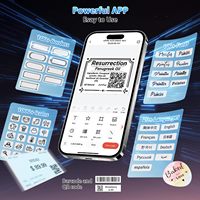 Phomemo M108 taşınabilir termal yazıcı etiket barkod makinesi telefon/Tablet/PC/Mac siyah beyaz 203dpi çözünürlük plastik