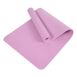 Alfombrilla <span class=keywords><strong>de</strong></span> <span class=keywords><strong>Yoga</strong></span> TPE al por Mayor, Diseño Curvo Inteligente, Antideslizante, Gruesa, <span class=keywords><strong>de</strong></span> Lujo, para Ejercicio Físico, con Correa <span class=keywords><strong>de</strong></span> Transporte, Grabado Láser Gratuito - Product Image 4