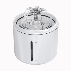 Fontaine à eau pour animaux de compagnie, distributeur d'eau électrique transparent pour chat et chien, boîtier en plastique détachable - Product Image 5