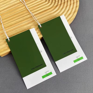High Quality <strong>Custom</strong> Logo Clothing Hang <strong>Tags</strong> Special Paper Pressure Concave Garment <strong>Tag</strong> Fashionable <strong>Printing</strong> <strong>Swing</strong> <strong>Tag</strong> Bags Shoes - Product Image 1