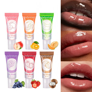 Huile à lèvres hydratante et brillante multi-couleurs aux saveurs de fruits, enrichie en vitamine <span class=keywords><strong>E</strong></span>, longue duré<span class=keywords><strong>e</strong></span>, soin des lèvres – Approvisionnement direct usine - Product Image 6