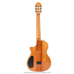 Guitarra de escenario de alta calidad Solid Top Engleman Spruce y Okoume - Product Image 6