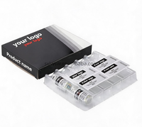 Boîte en carton recyclable écologique personnalisée avec plateau en blister pour l'emballage des produits de soin de la peau