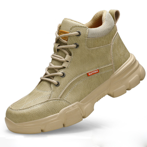Botas De trabajo transpirables con punta De acero para hombre, <span class=keywords><strong>zapatos</strong></span> De Protección Laboral para trabajo De seguridad, <span class=keywords><strong>Zapatos</strong></span> De Seguridad - Product Image 6