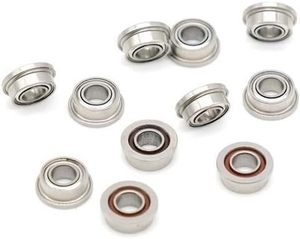 Pieza de mano dental de alta velocidad de 40000 RPM que lleva 1/8x1/4x7/64 pulgadas R144ZZ R144 SR144 ZZ bolas de cerámica en miniatura de acero inoxidable - Product Image 1
